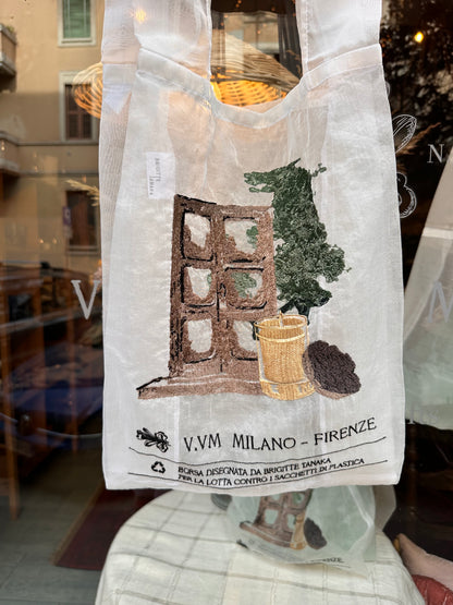 Brigitte Tanaka X V.VM Collaboration Bag - Oak Tree