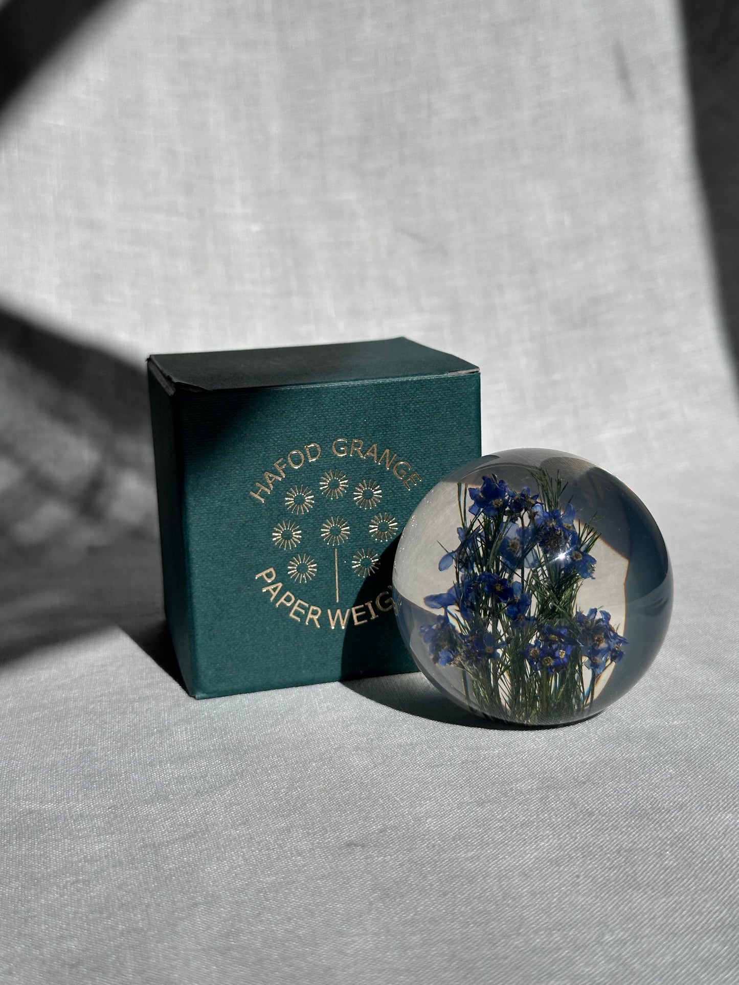 Forget Me Not Paperweight - Small