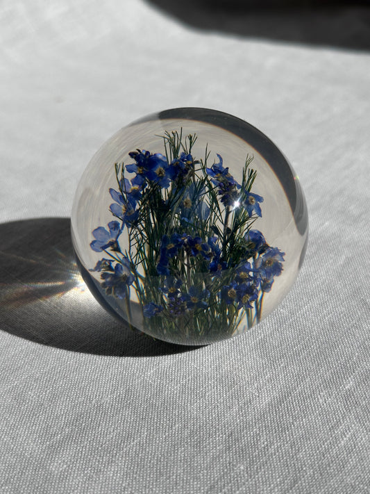 Forget Me Not Paperweight - Small