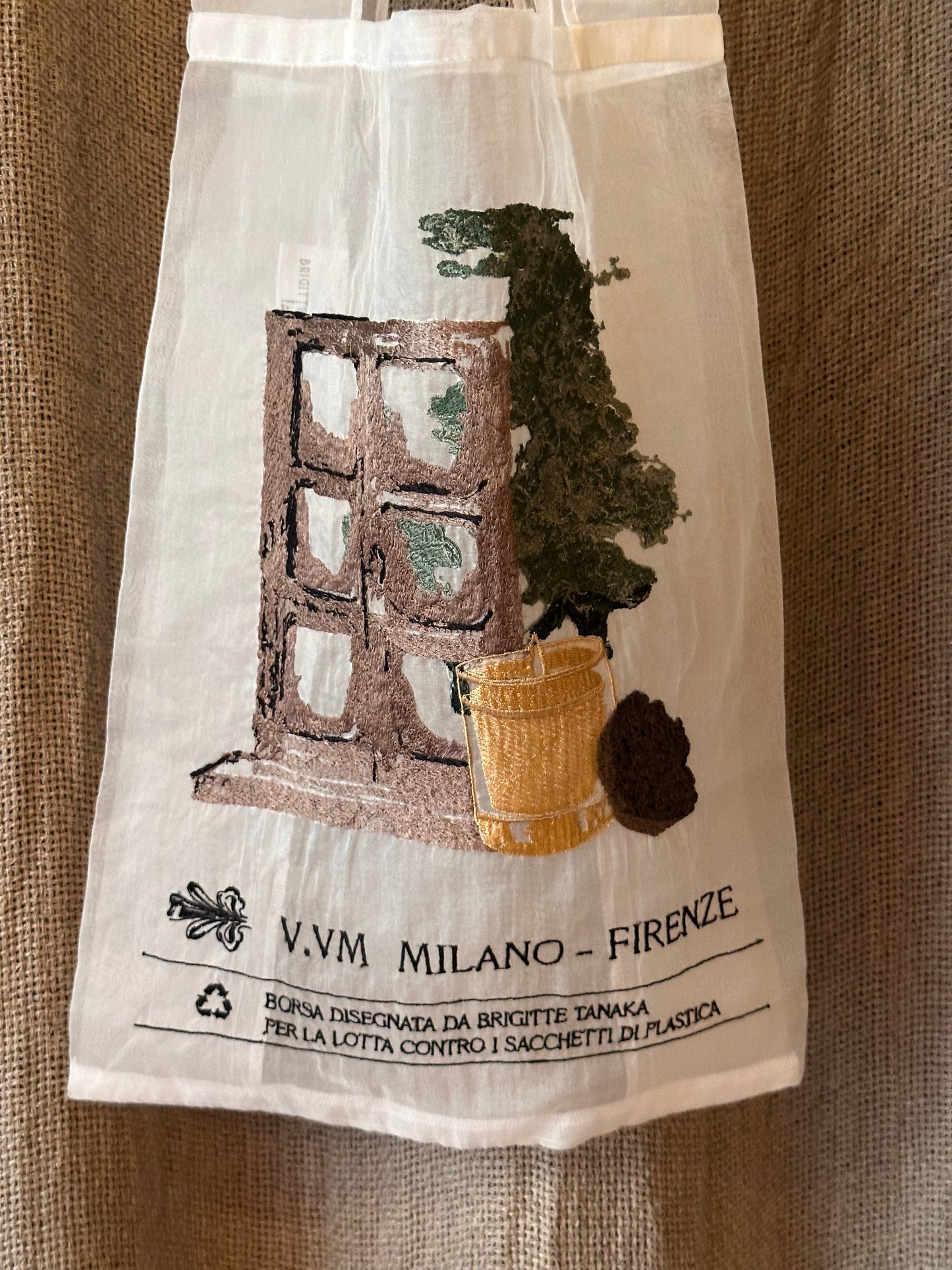 Brigitte Tanaka X V.VM Collaboration Bag - Oak Tree