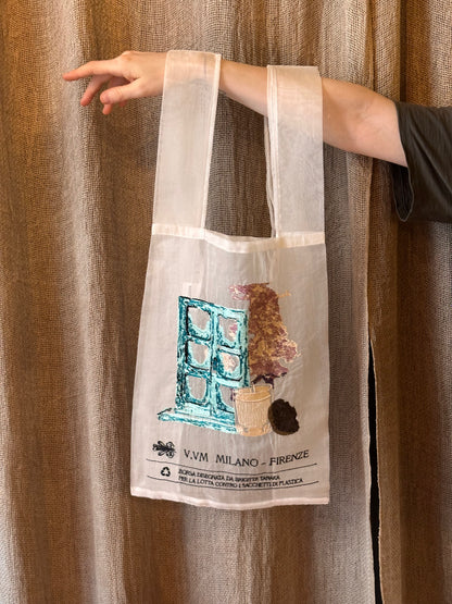 Brigitte Tanaka X V.VM Collaboration Bag - Wild Cherry Tree
