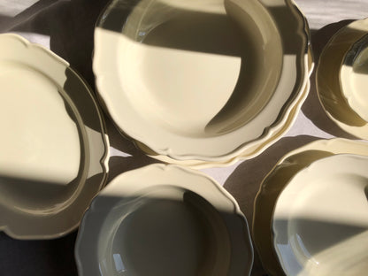 V.VM Cream Collection - Dinner Plate