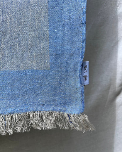 V.VM Linen Scarf - Light Blue