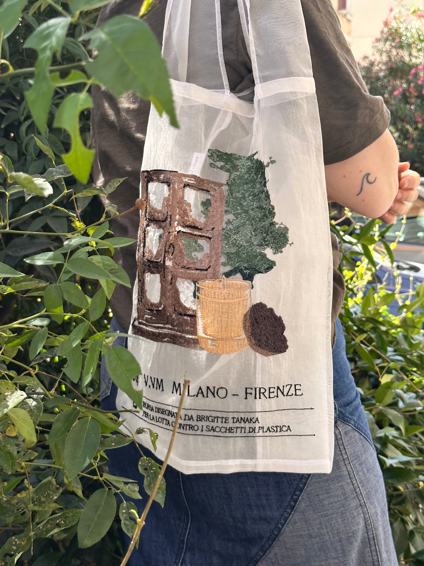 Brigitte Tanaka X V.VM Collaboration Bag - Oak Tree
