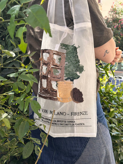 Brigitte Tanaka X V.VM Collaboration Bag - Oak Tree