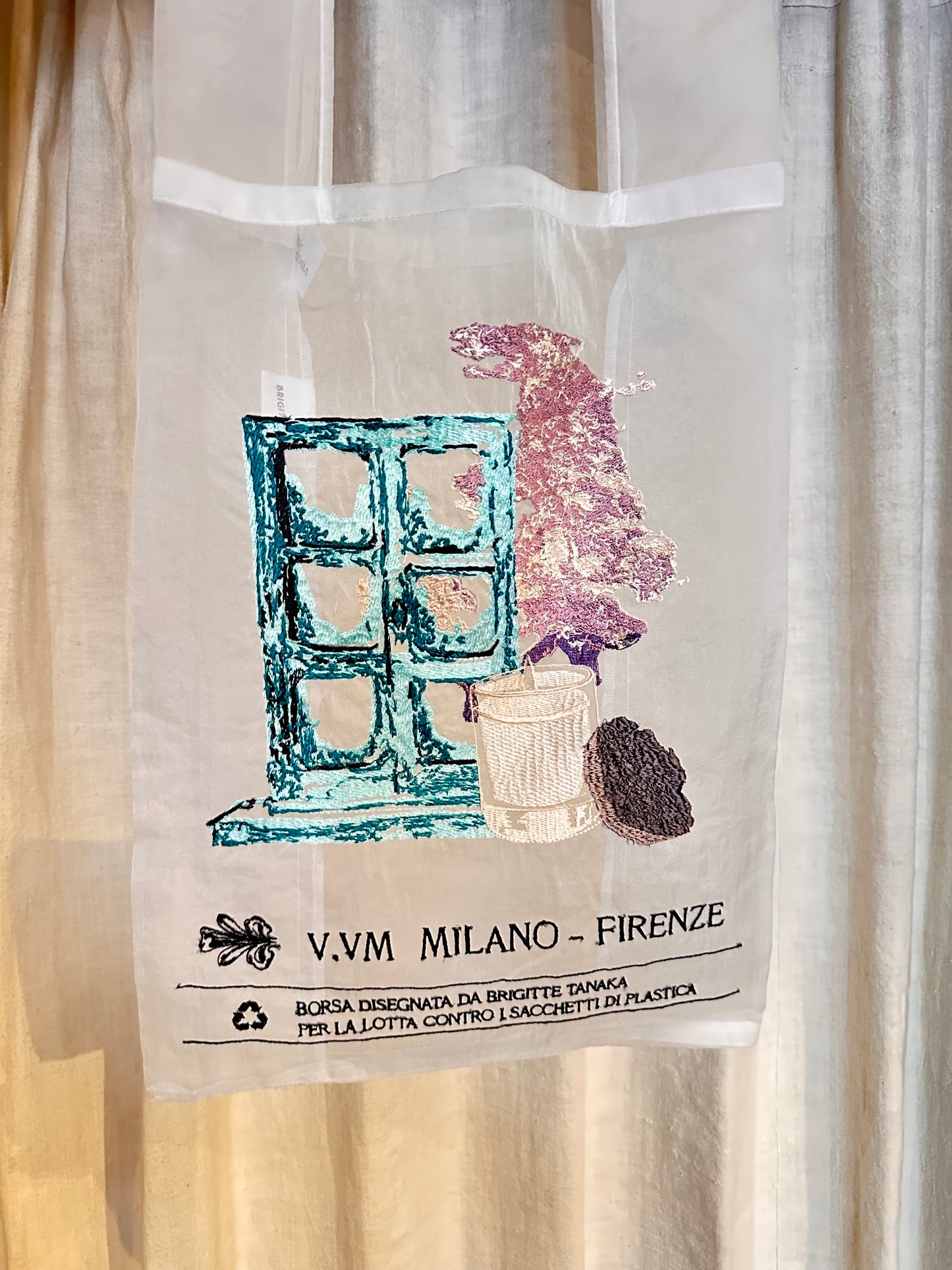 Brigitte Tanaka X V.VM Collaboration Bag - Wild Cherry Tree