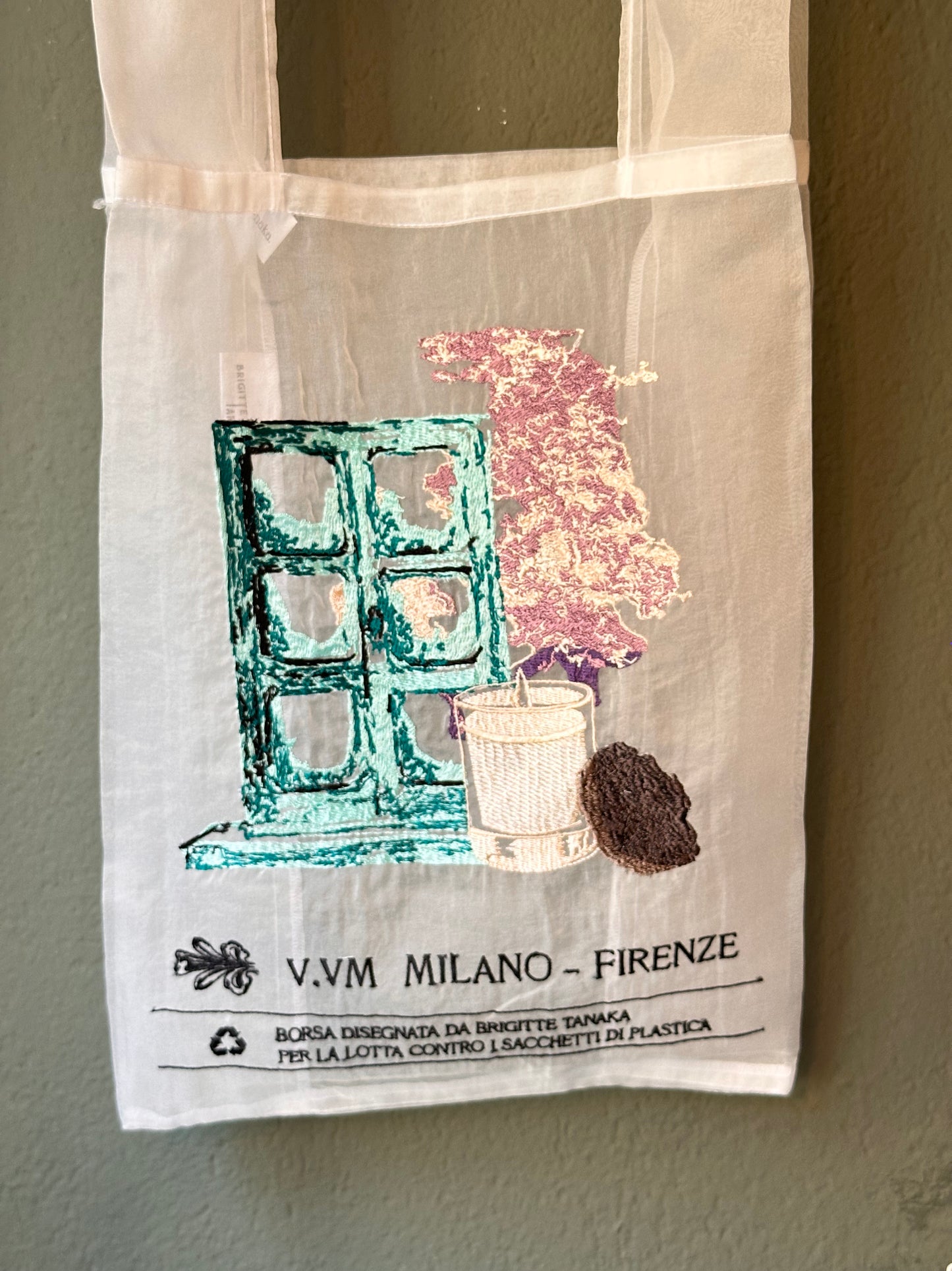 Brigitte Tanaka X V.VM Collaboration Bag - Wild Cherry Tree