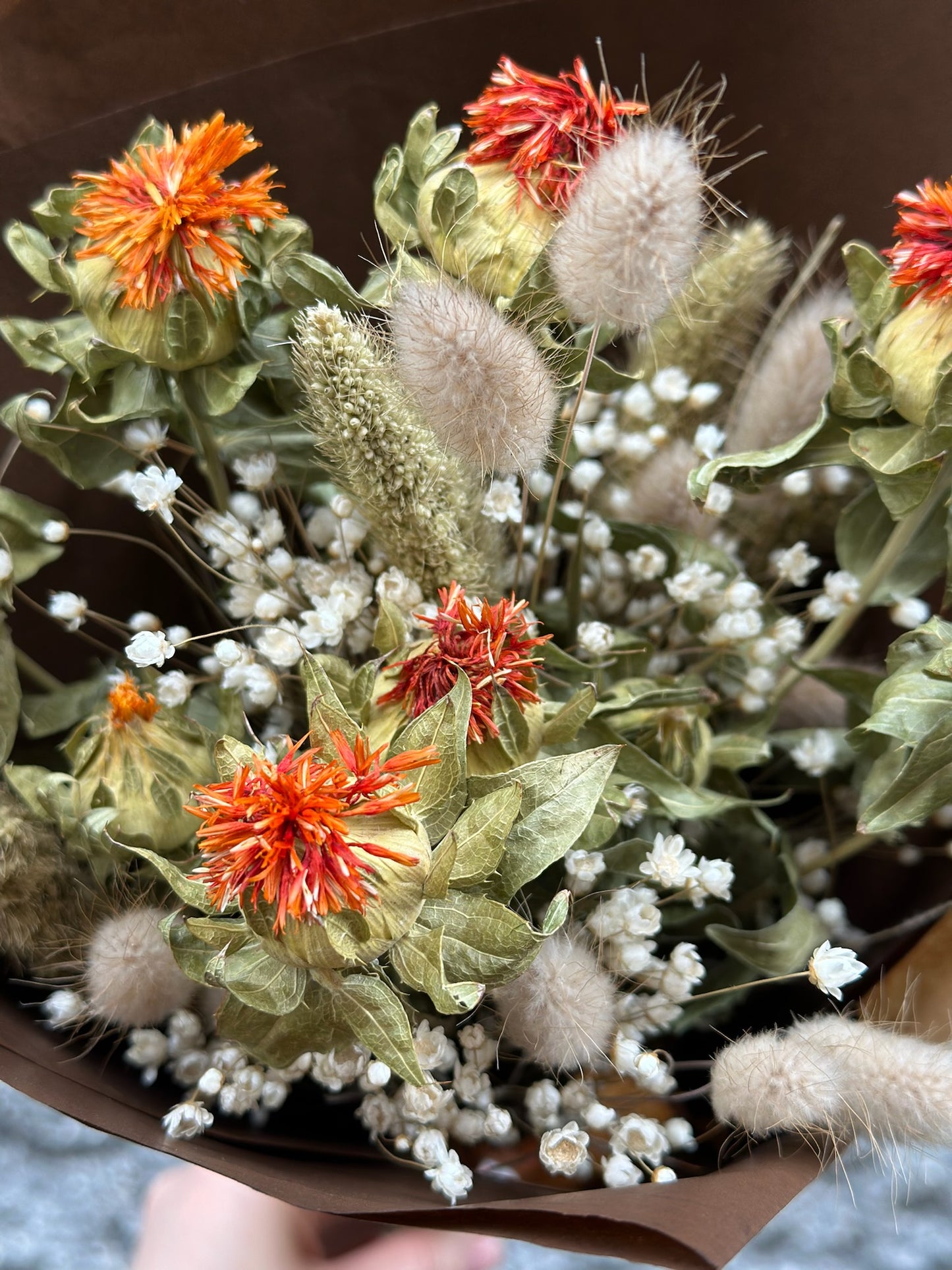 V.VM Bouquet di fiori secchi - Pampa morbida