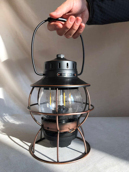 Railroad Lantern - Antique Bronze