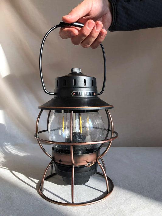 Railroad Lantern - Antique Bronze