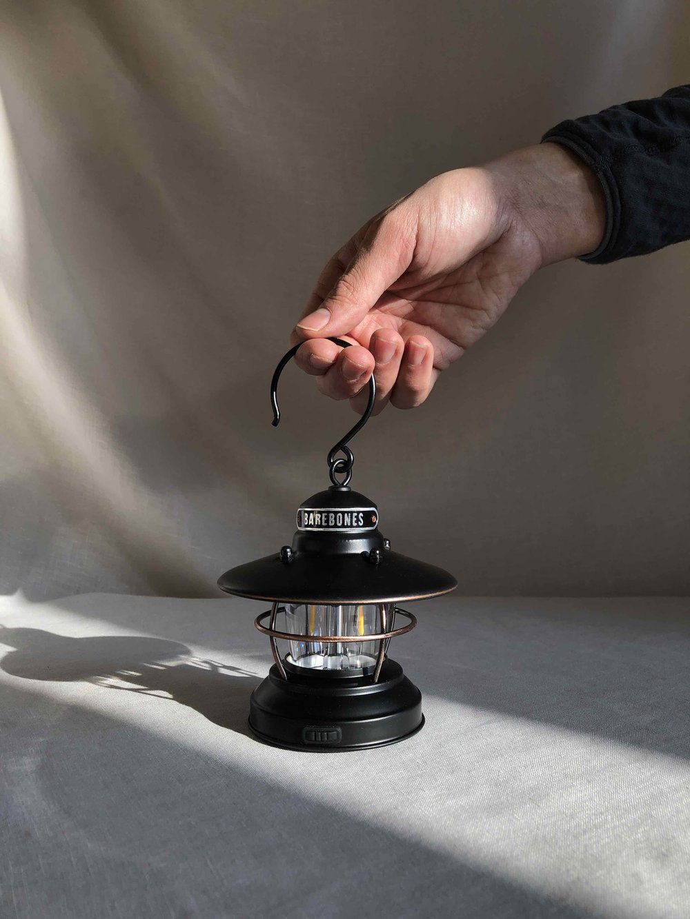 Edison Mini Lantern - Antique Bronze