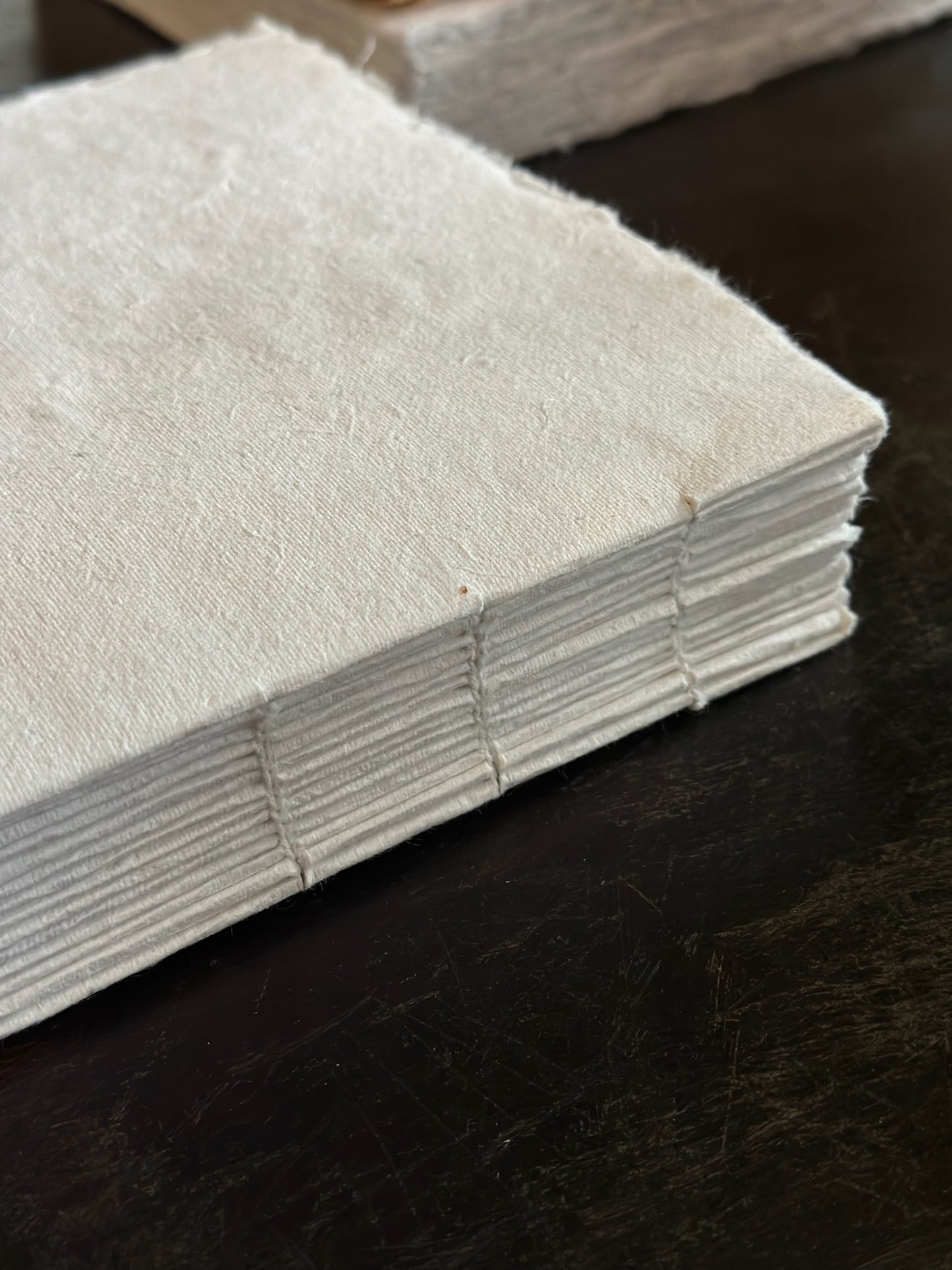 Large Handmade Book - White