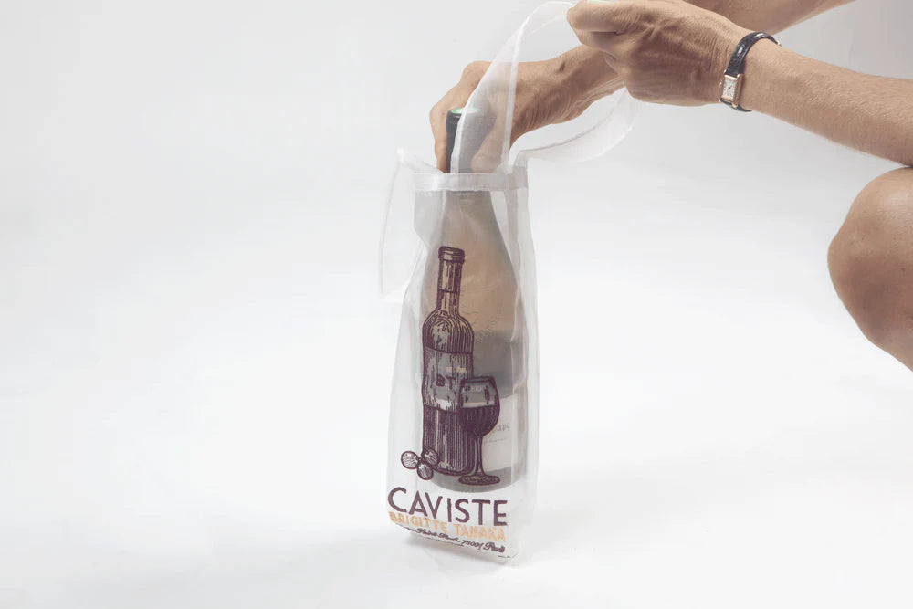 Brigitte Tanaka - Organza Wine Bottle Bag