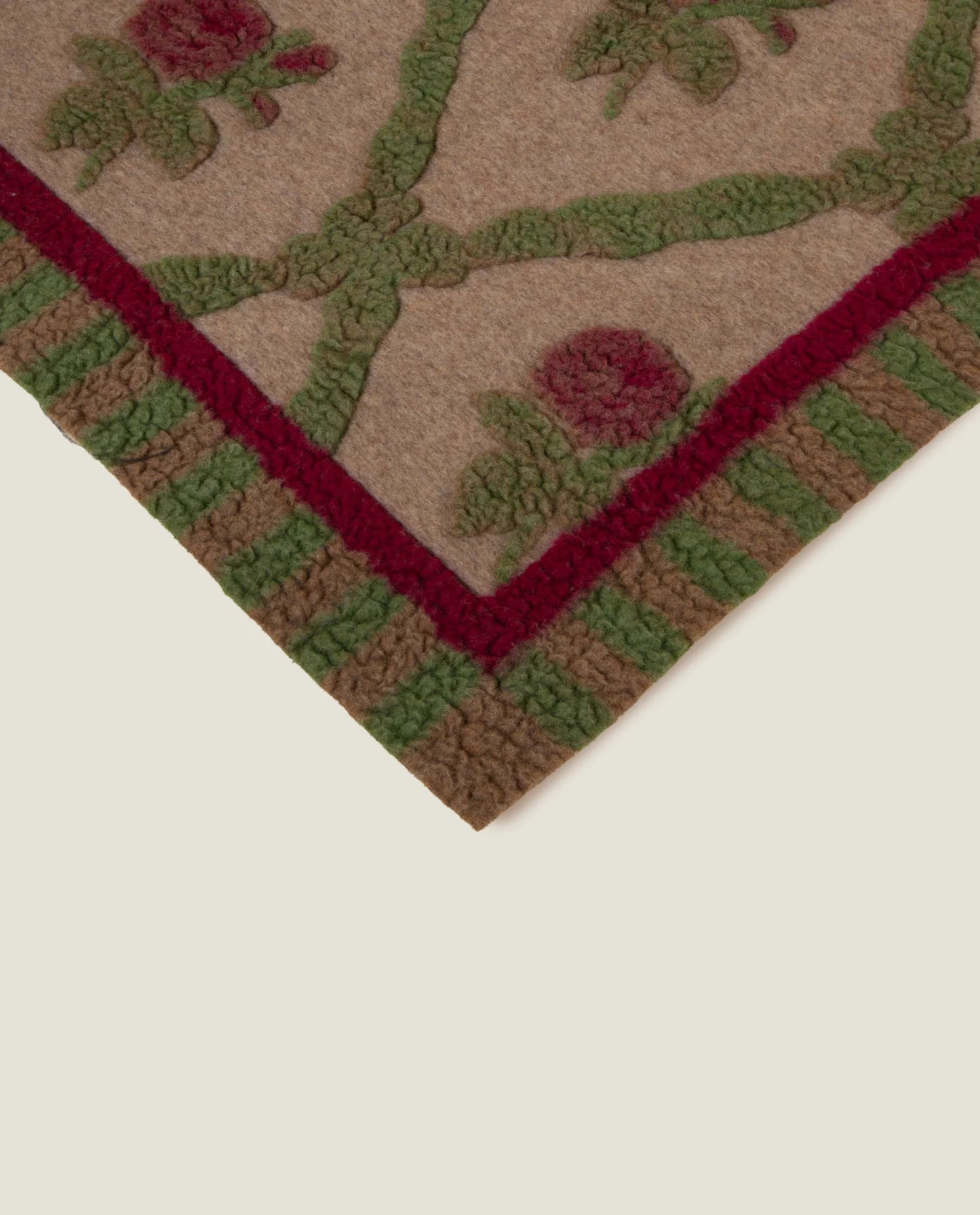 Wool Blanket - Old Style Bordeaux