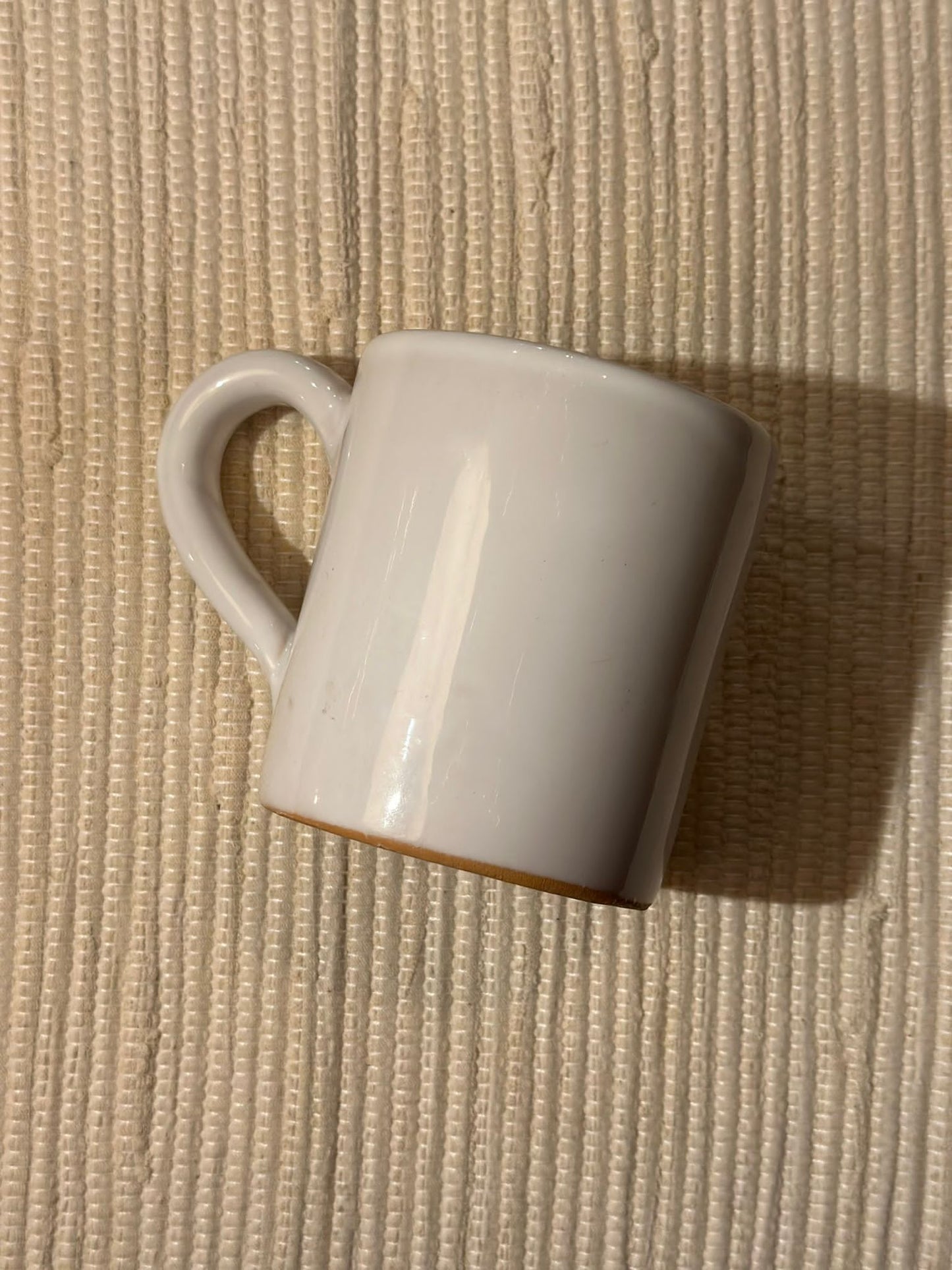 White Terracotta Mugs
