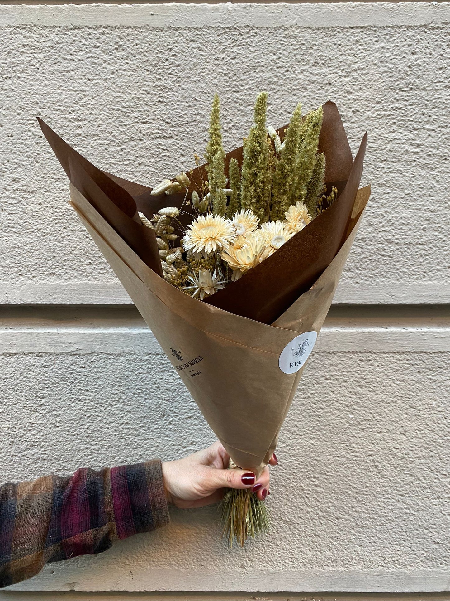V.VM Bouquet di fiori secchi - Mix naturale