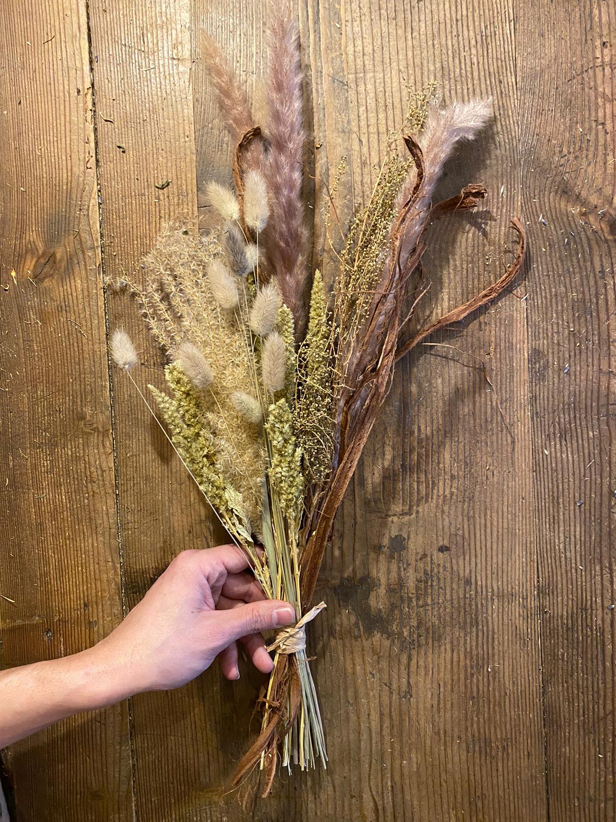V.VM Dried Flower Bouquet - Soft Pampas
