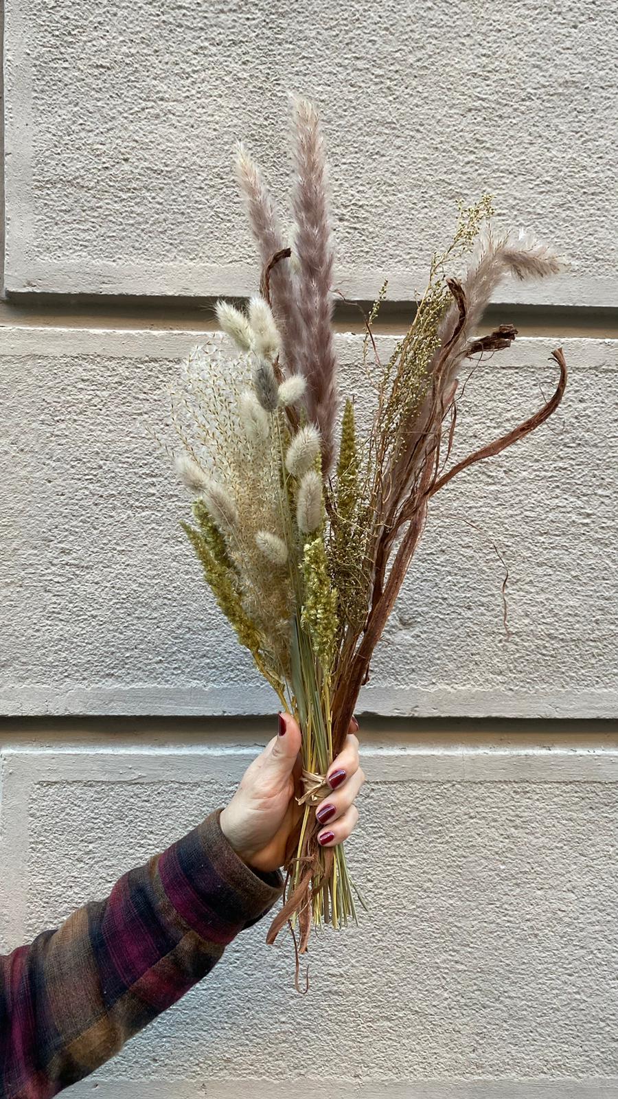 V.VM Bouquet di fiori secchi - Pampa morbida