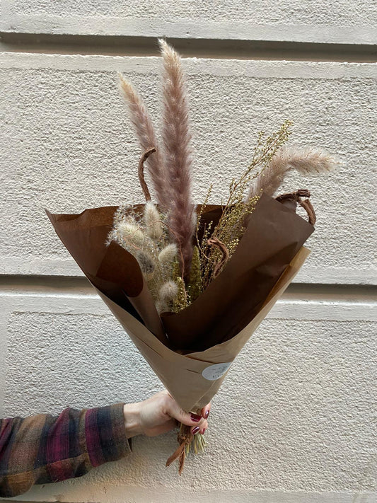 V.VM Bouquet di fiori secchi - Pampa morbida