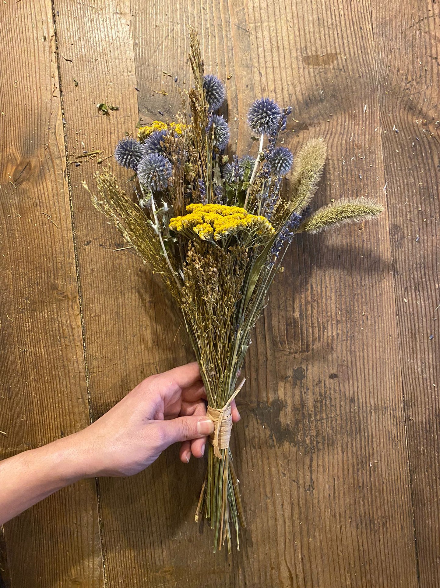 V.VM Bouquet di fiori secchi - Mattino luminoso