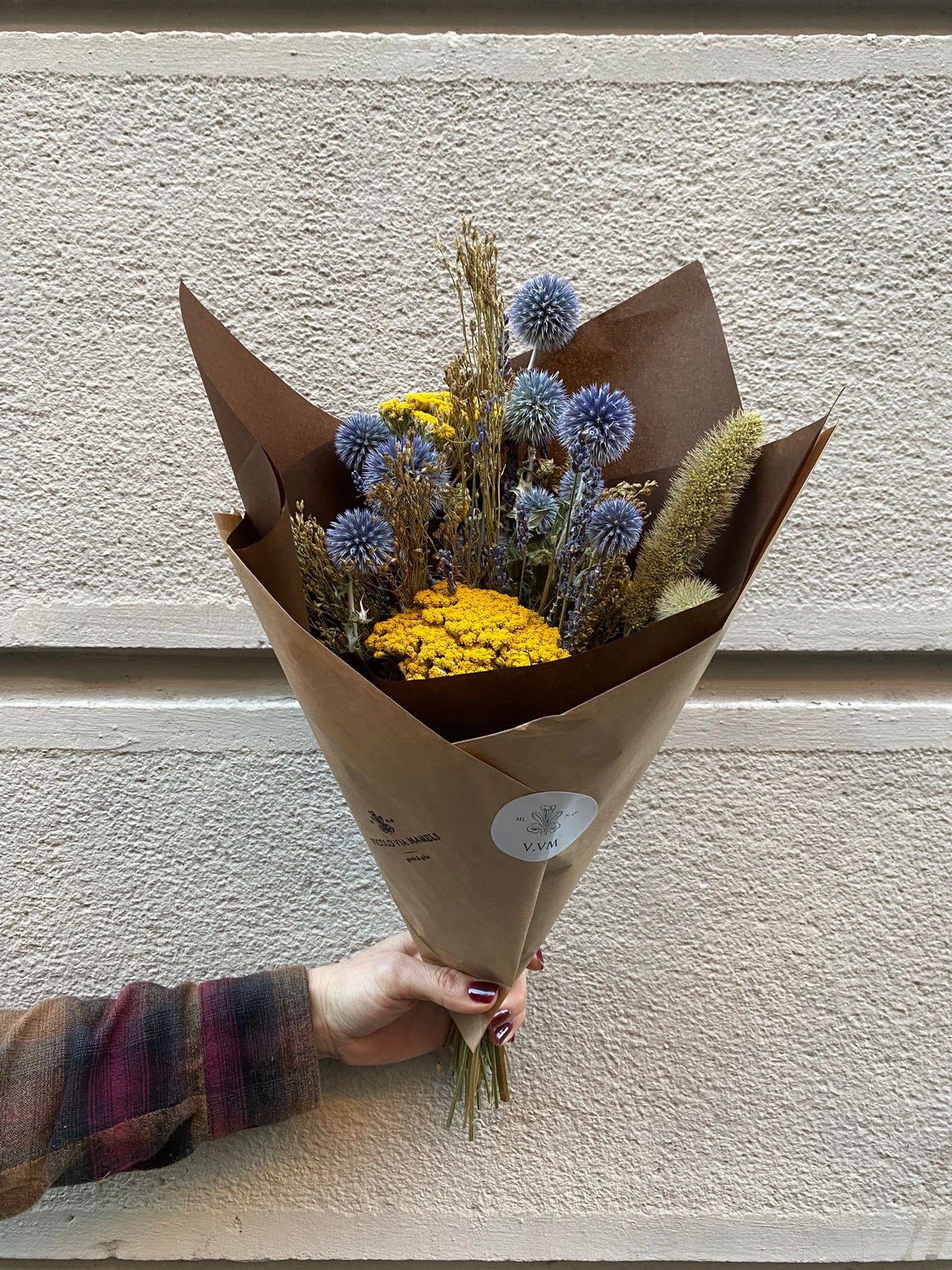 V.VM Bouquet di fiori secchi - Mattino luminoso