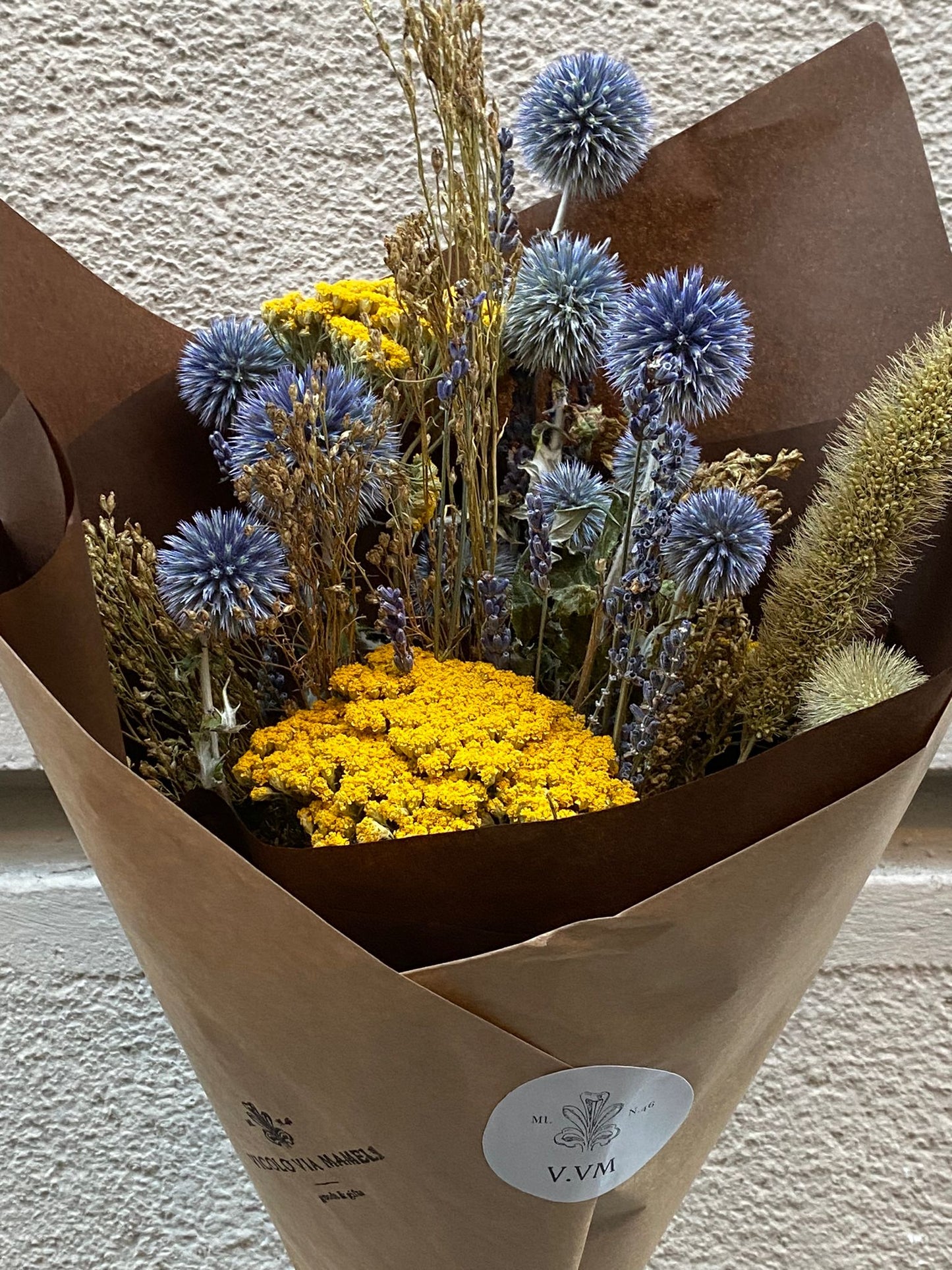 V.VM Bouquet di fiori secchi - Mattino luminoso