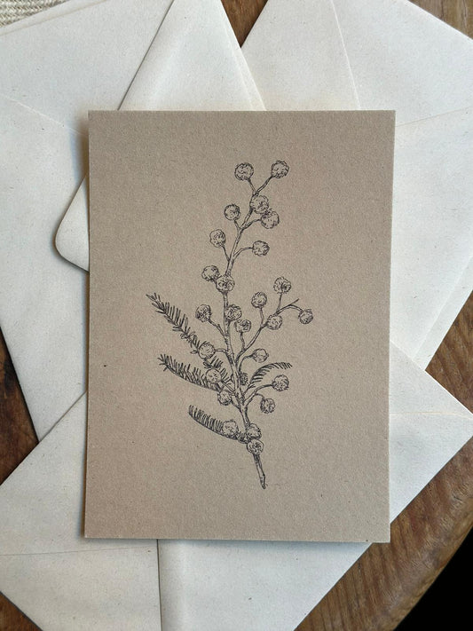 Card & Envelope - Mimosa