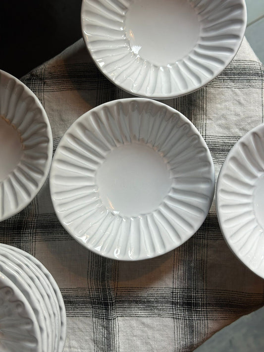 Ceramic Stripes Dipping Bowl Medium