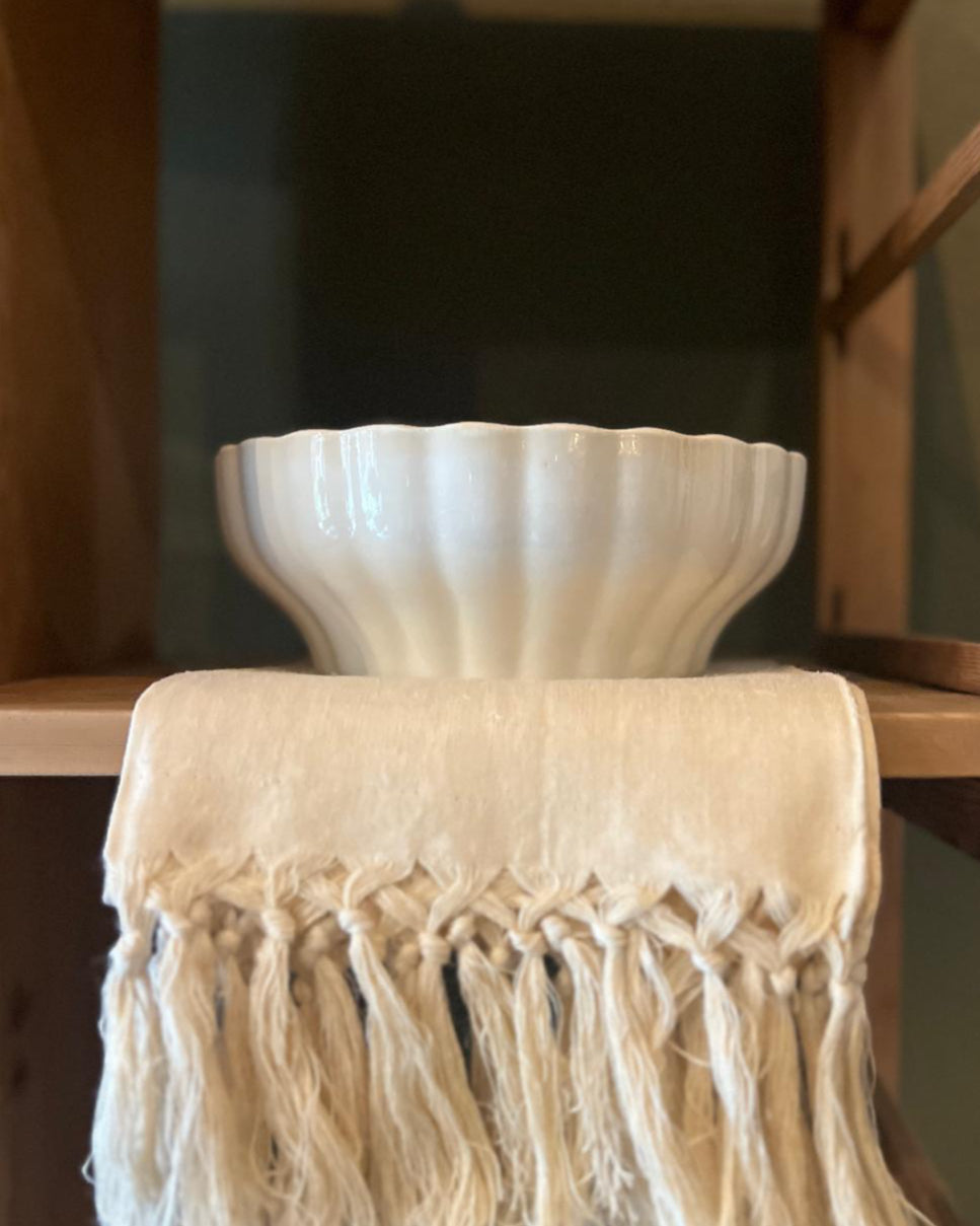 Ceramic Wavy Bowl - Laveno