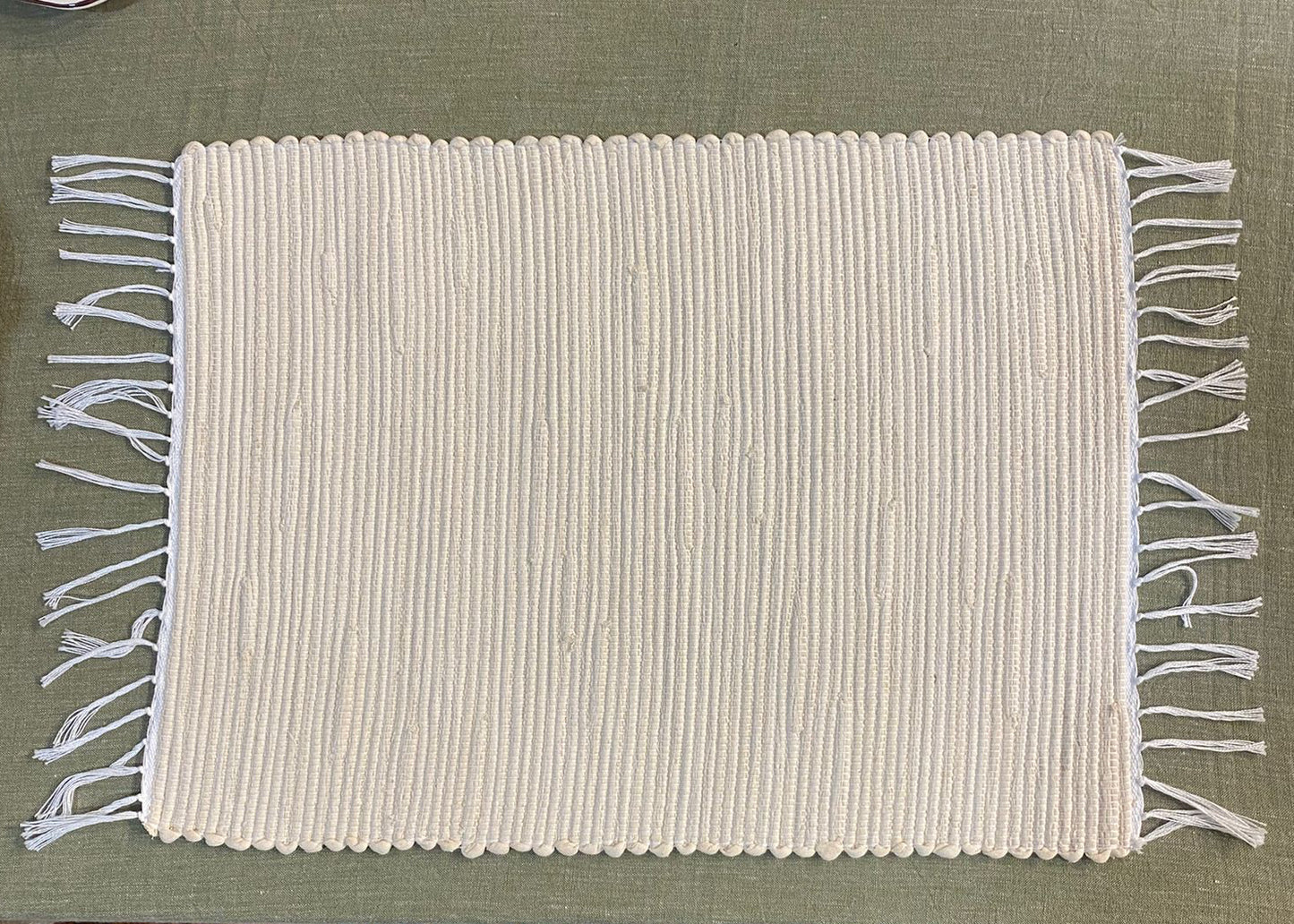 Tovaglietta fatta a mano V.VM - Ecru