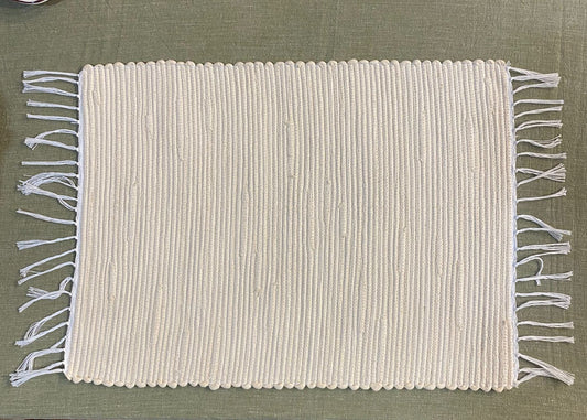 Tovaglietta fatta a mano V.VM - Ecru