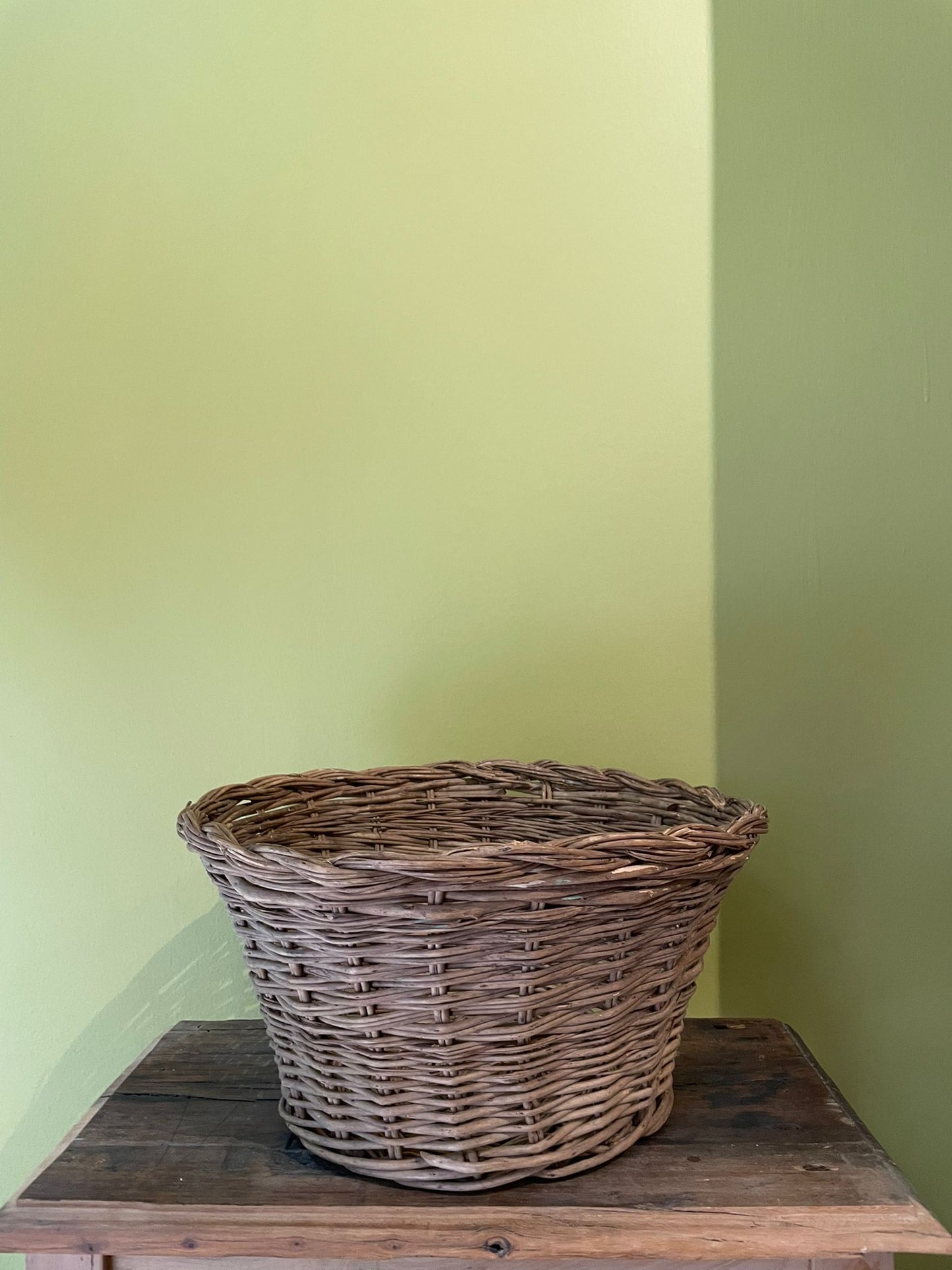 Antique Handwoven Basket