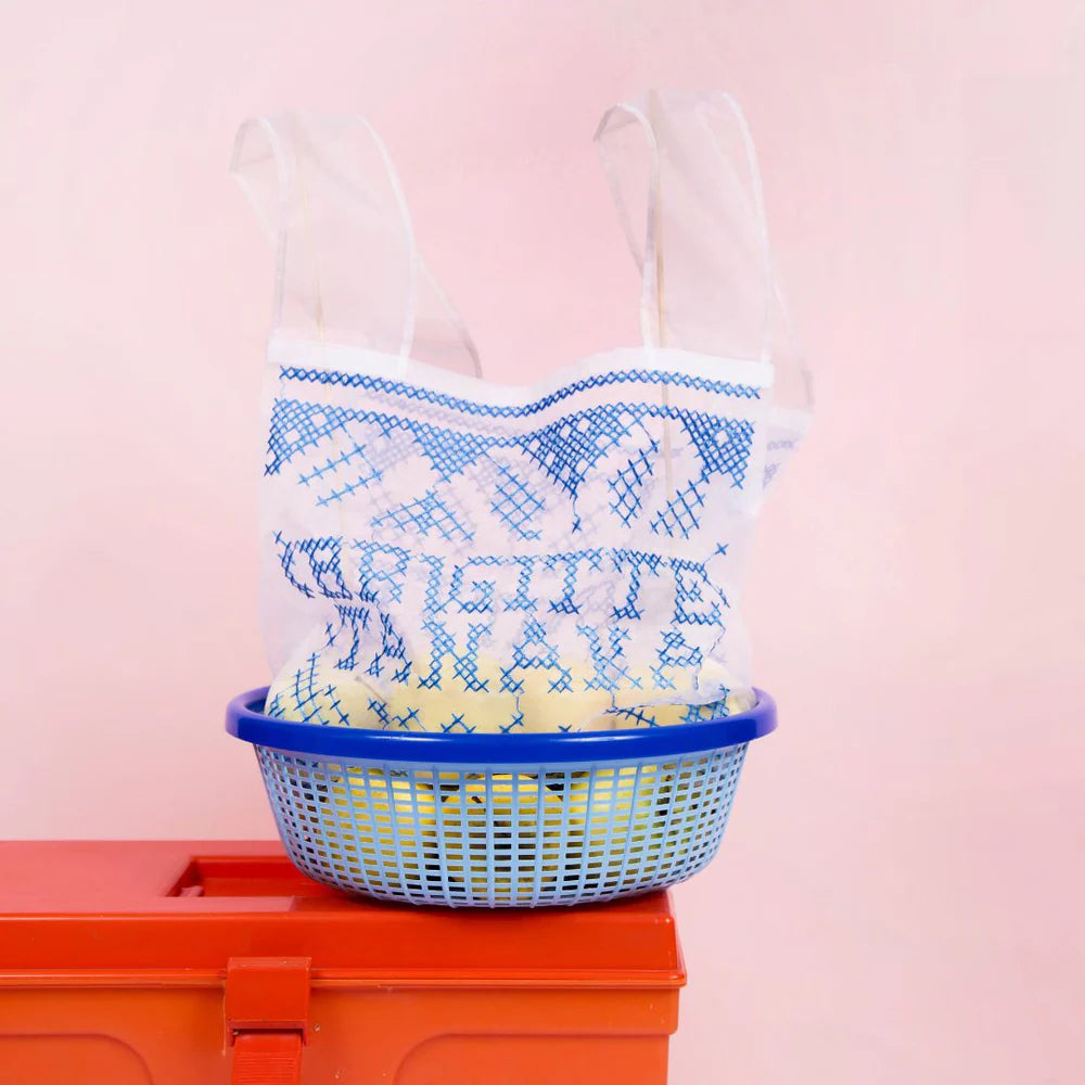Brigitte Tanaka - Point Croix BT Logo Bag