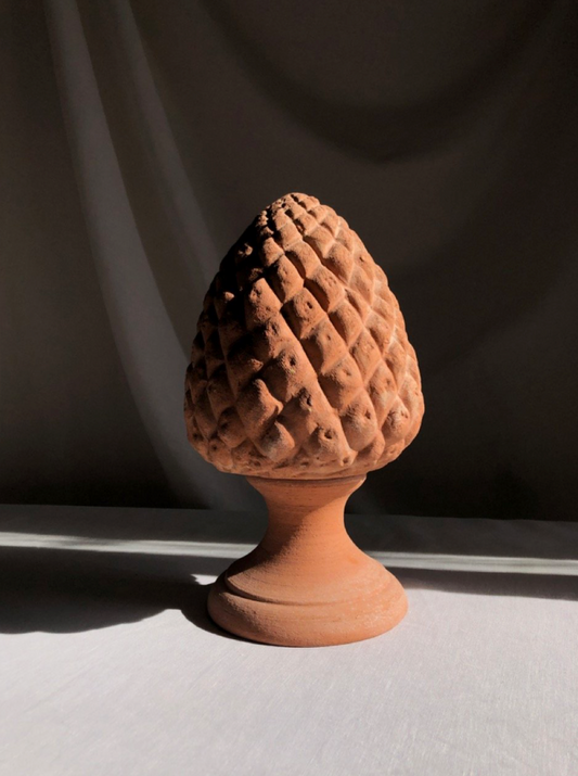 Handmade Terracotta Pine Cone – Italian Artisan Craft