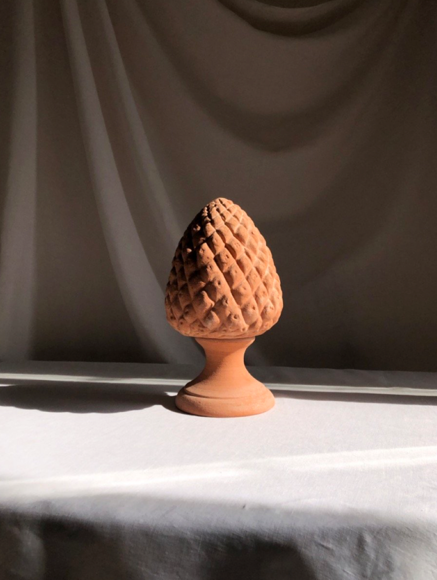 Handmade Terracotta Pine Cone