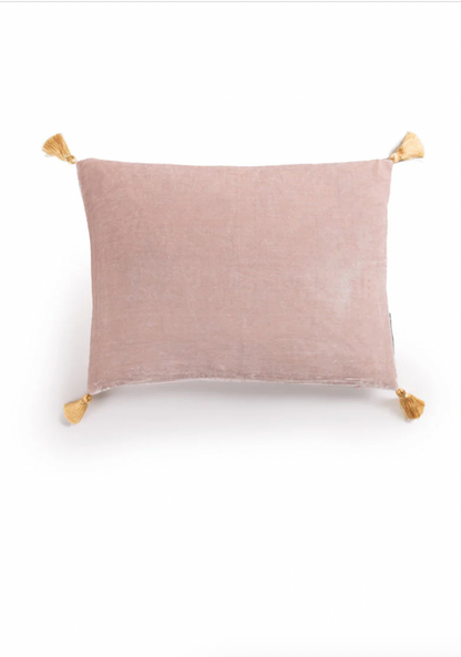 Velvet Tassels Cushion - Goa