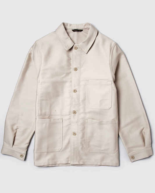 Giacca da lavoro in lino - Beige