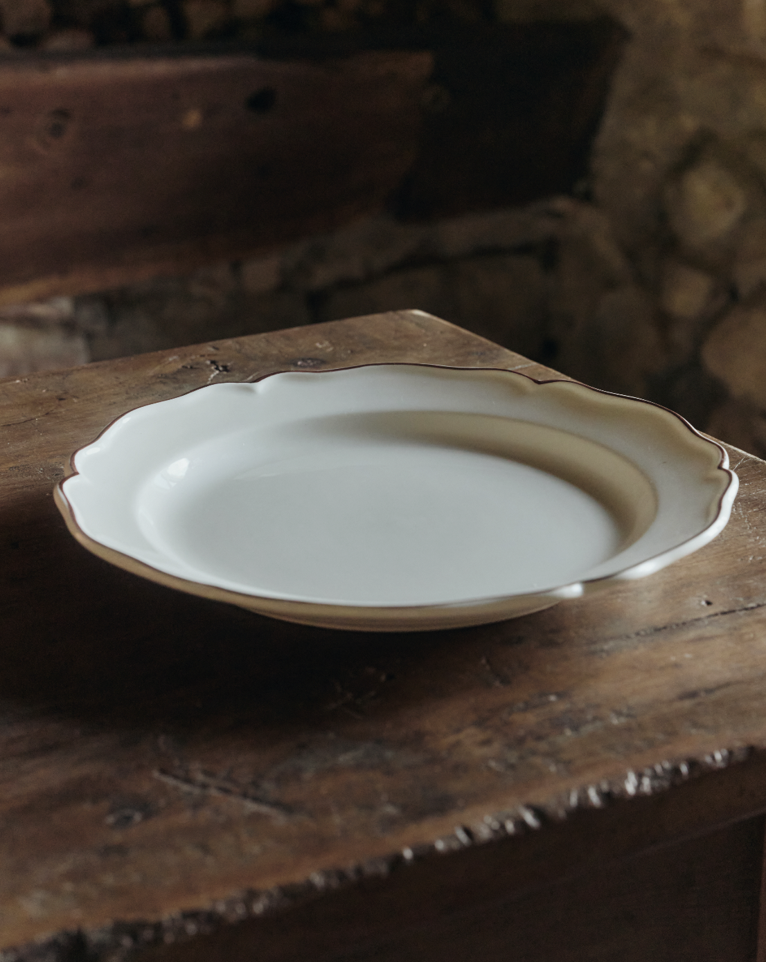 V.VM Trattoria Ceramic Round Serving Platter - Large