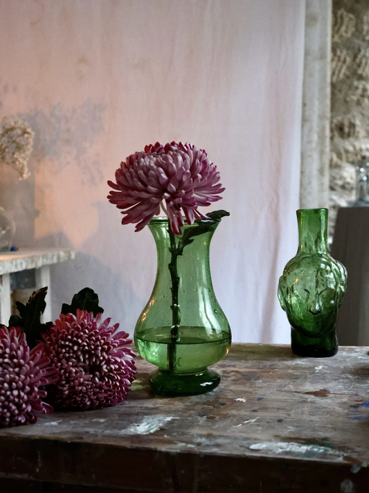 Pichet Vase and Pitcher - Olive Green