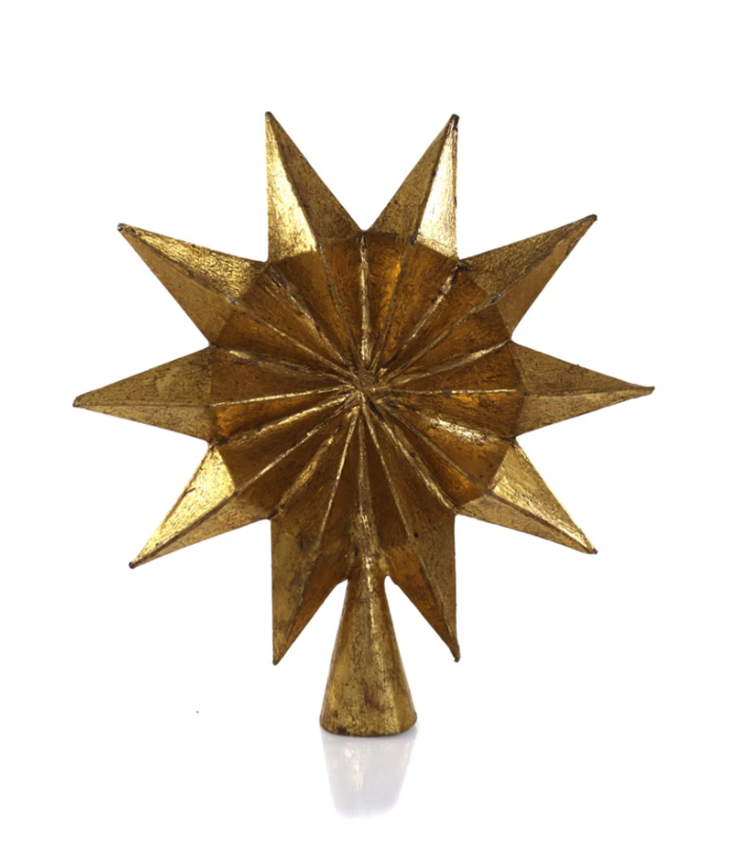 Yesteryear Tree Top Antique Gold - Large