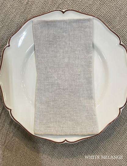 Tovaglioli di lino V.VM Everyday Simple Stitch - Set da 2