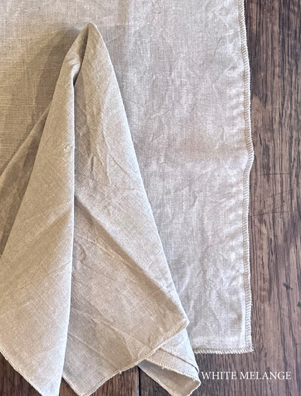 Tovaglietta in lino con punto semplice V.VM Everyday