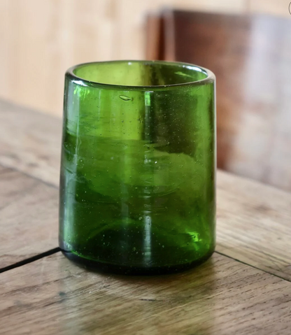 Handblown Rodi Glass - Olive Vert - GP
