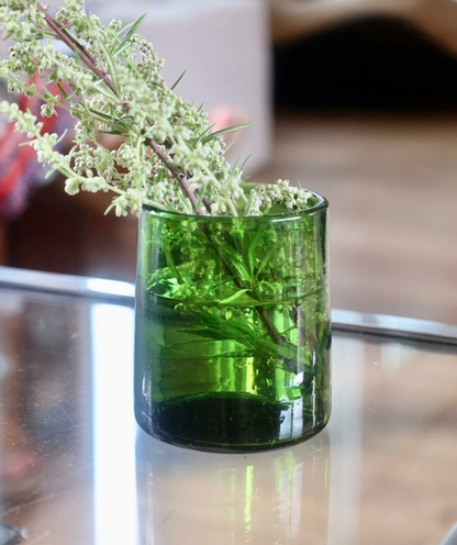 Handblown Rodi Glass - Olive Vert - GP