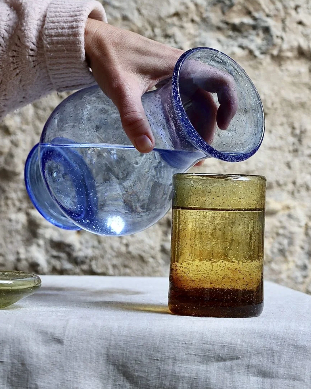 Pichet Vase and Pitcher - Light Blue