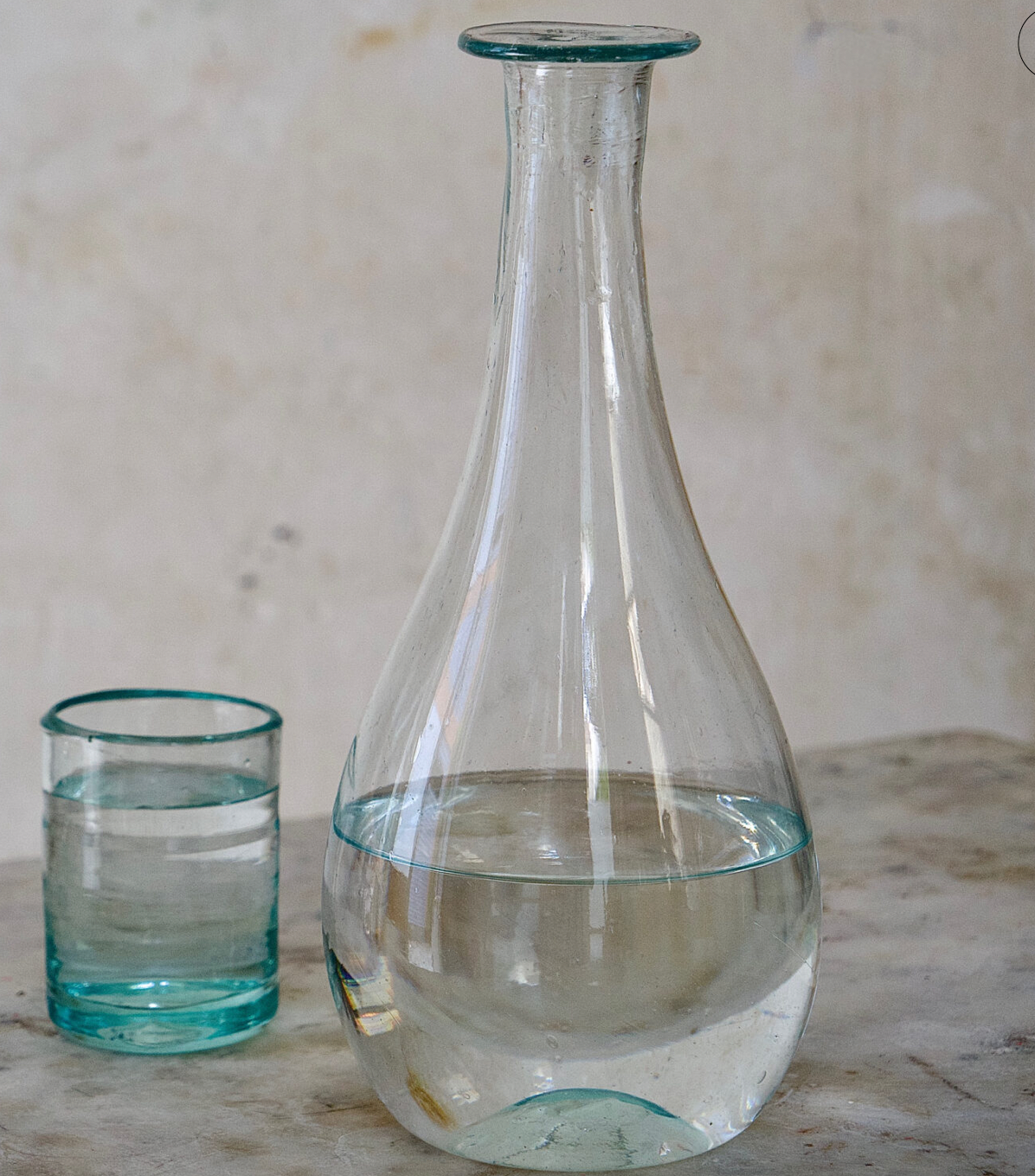 Bistrot Long Vase - Transparent