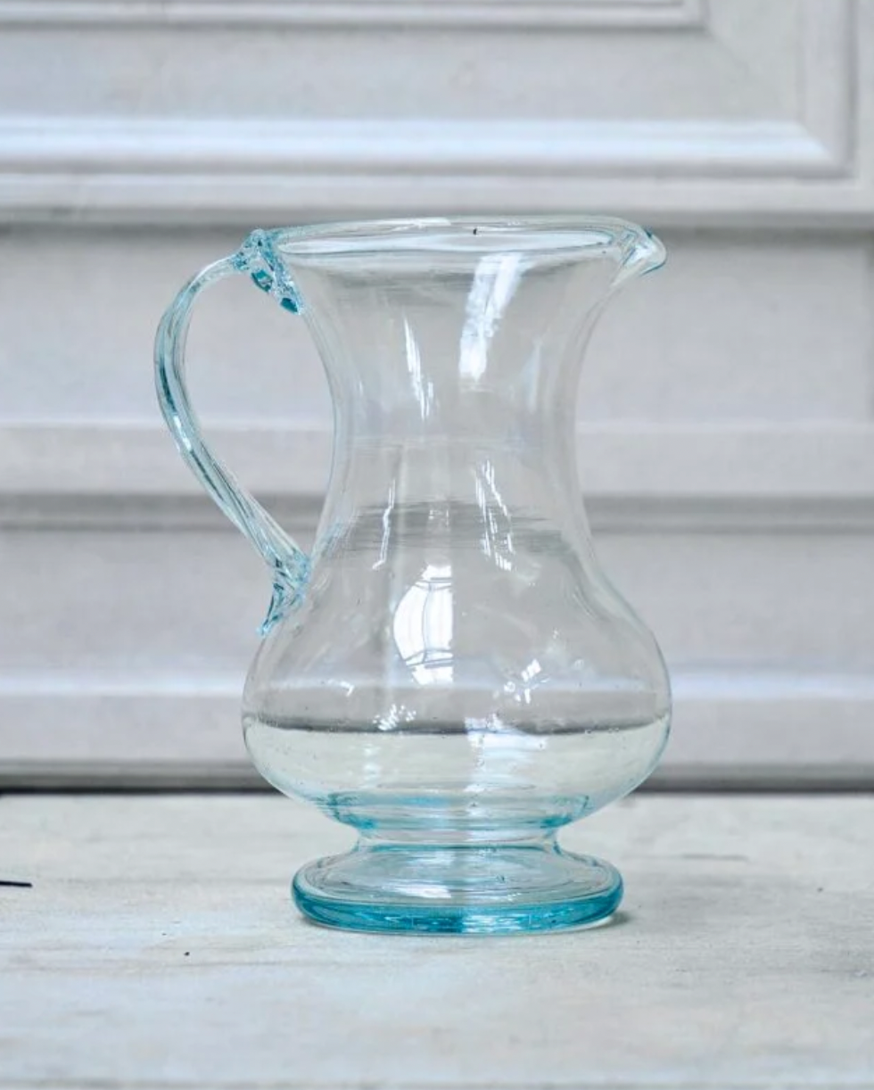 Handblown Pitcher - Transparent