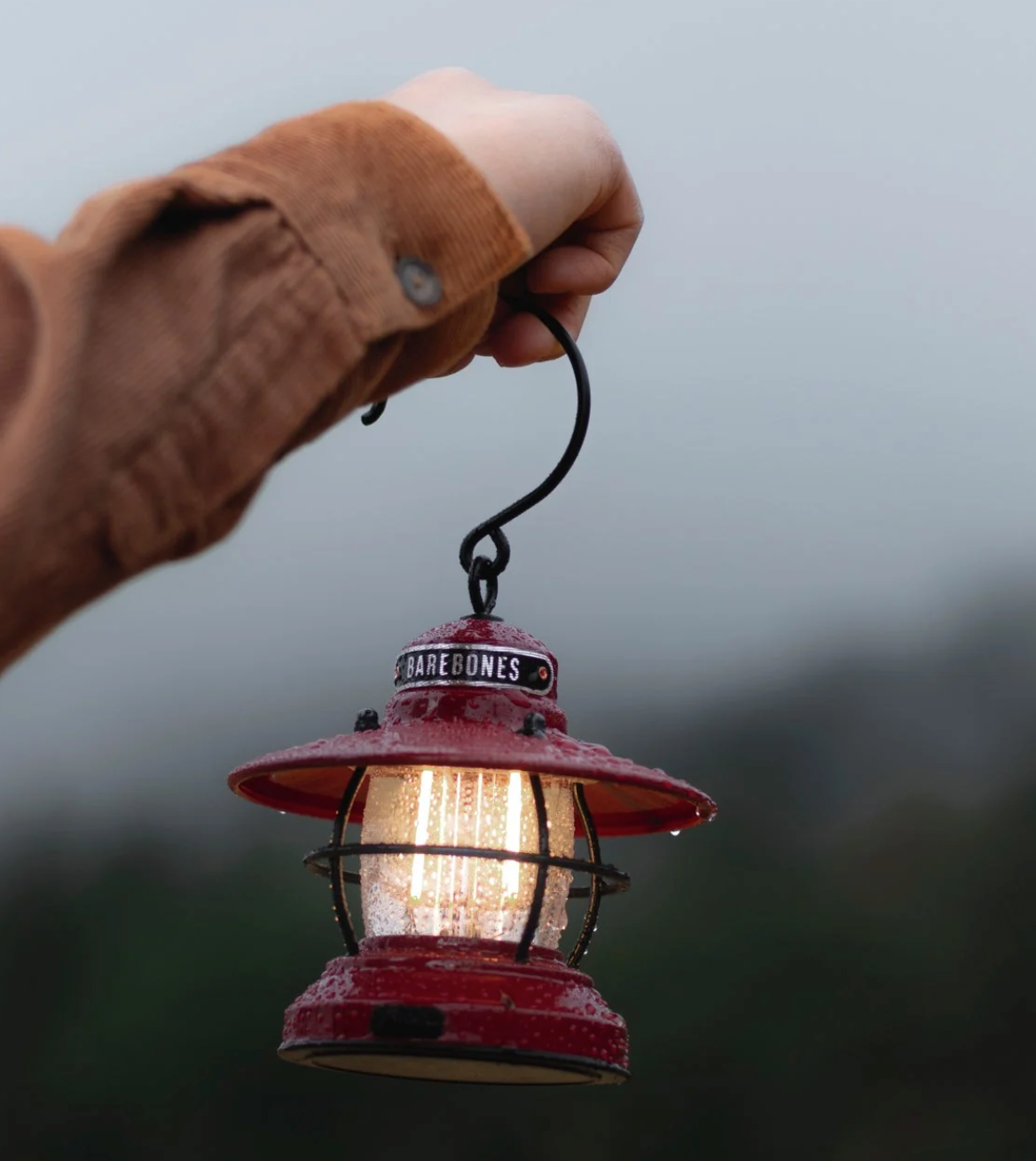 Edison Mini Lantern - Red