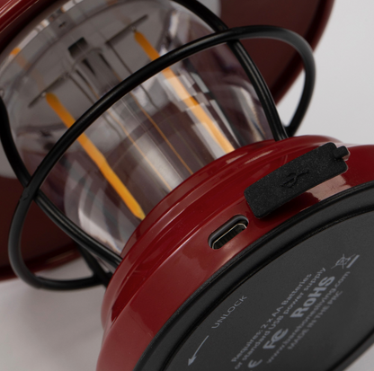Edison Mini Lantern - Red