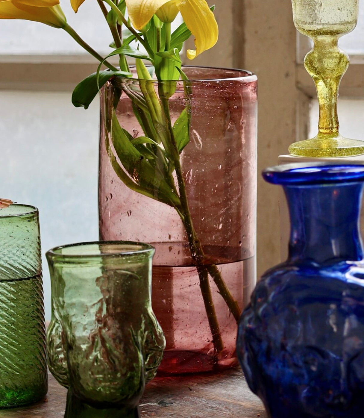 Vaso Droit - Verde Oliva